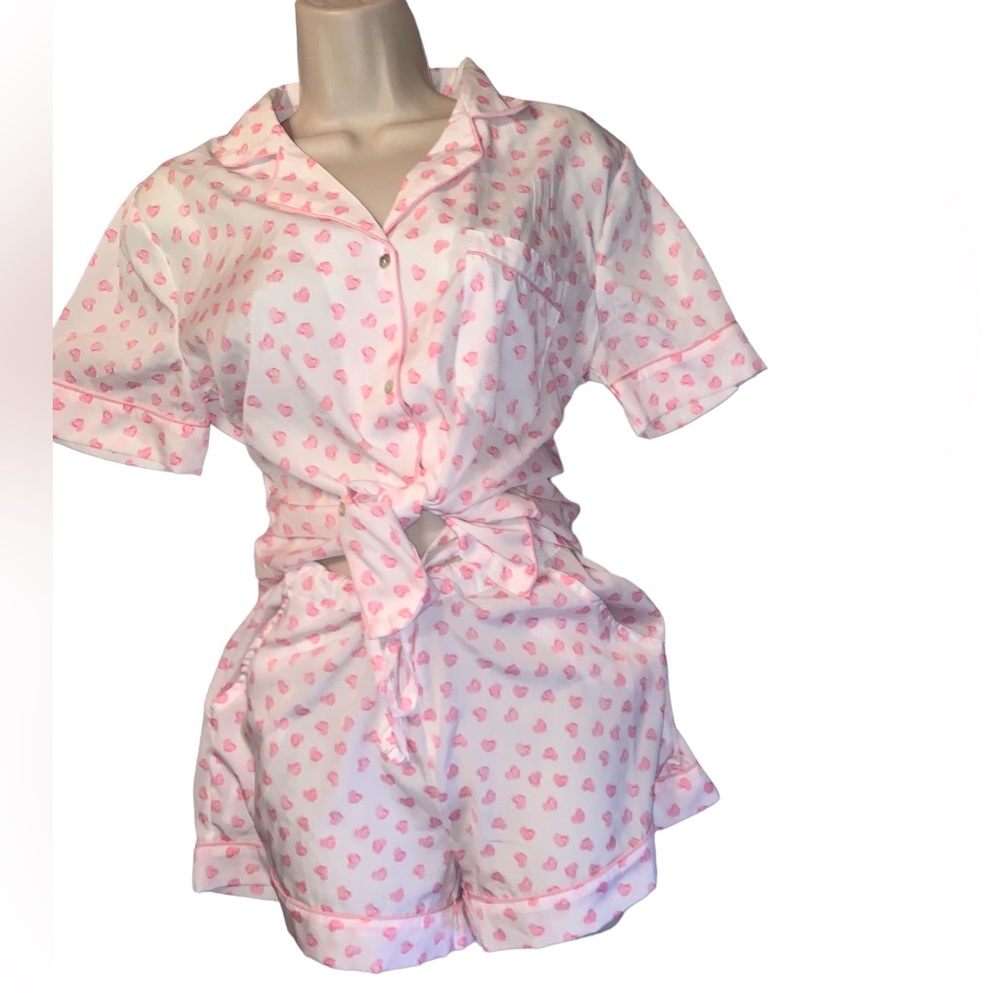 Heart Pajama Set size small